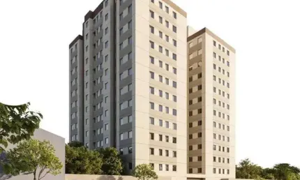 Livus São Mateus | Construtora Livus | Construção | 40 metros | 02 dormitórios | com varanda | sem vaga