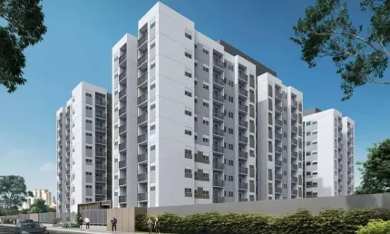 Vibra jardim marajoara | construtora vibra | 38 metros | 02 dormitórios | com varanda | sem vaga