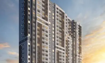 25 H By Living | Construtora Living | Construção | 37 metros | 02 dormitórios | com varanda | sem vaga