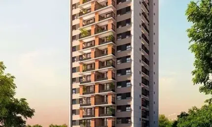 Alya Paraíso | Construtora MF7 | Construção | 50 metros | 02 dormitórios | suíte | varanda | 01 vaga