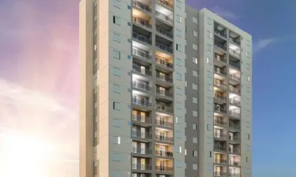 Solare Mogi Moderno | Construtora CAC | Construção | 48 metros | 02 dormitórios | com varanda | 01 vaga