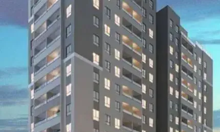 Influencer Vila Mariana | Construtora Azure | Construção | 37 metros | 02 dormitórios | com varanda | sem vaga