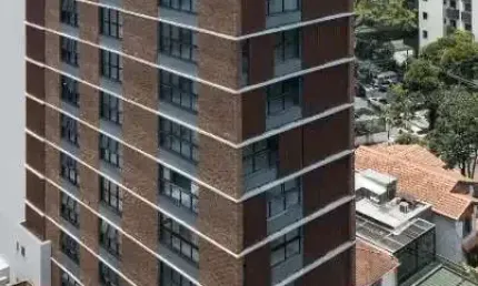 Dom 564 Vila Nova Conceição | Construtora Diálogo | 76 metros | 02 suítes | lavabo | varanda | 01 vaga