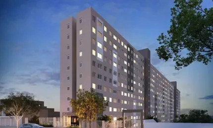 Parque Creta | Construtora Markinvest | Construção | 32 metros | 02 dormitórios | sem varanda e vaga