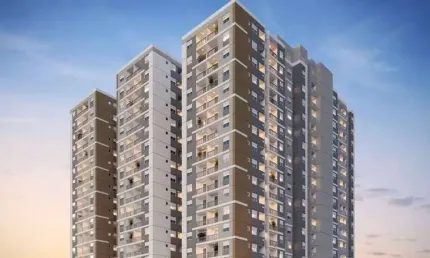 Marco butantã | construtora engelux | construção | 37 metros | 02 dormitórios | sem varanda e vaga