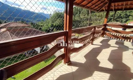 Casa linear com 3 dormitórios à venda, 300 m² por r$ 1.400.000 - sítio são luís - nova friburgo/rj