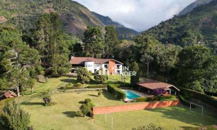 Casa, 600 m² - venda por R$ 2.950.000,00 ou aluguel por R$ 9.000,00/mês - Cascatinha - Nova Friburgo/RJ