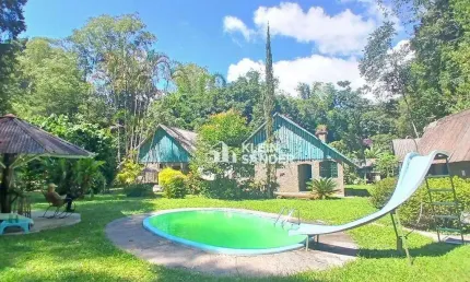 Chácara com 2 Chalés à venda, 3357 m² por R$ 450.000 - Lumiar - Nova Friburgo/RJ