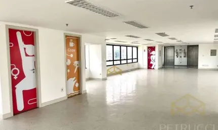 Sala para alugar, 226 m² por R$ 16.395,00 - Cambuí - Campinas/SP