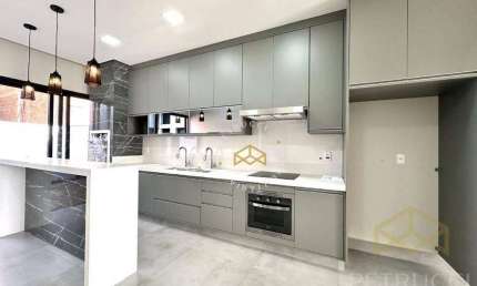 Casa com 3 dormitórios à venda, 131 m² por R$ 1.100.000,00 - Parque Brasil 500 - Paulínia/SP
