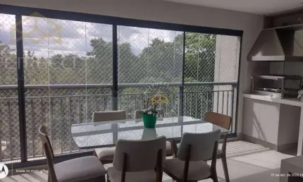 Apartamento com 3 dormitórios para alugar, 130 m² - Swiss Park - Campinas/SP