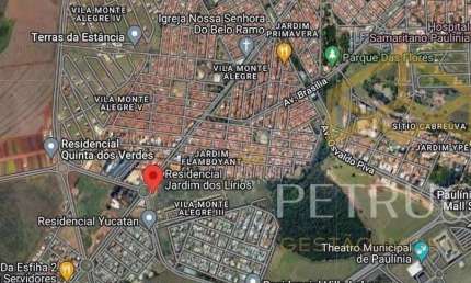 Terreno à venda, 644 m² por R$ 1.372.000,00 - Parque Brasil 500 - Paulínia/SP