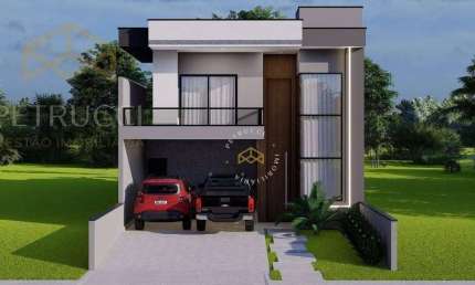 Casa com 3 dormitórios à venda, 202 m² por R$ 1.400.000,00 - Parque Brasil 500 - Paulínia/SP