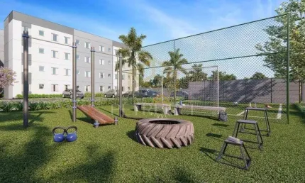 Apartamento com 2 dormitórios à venda, 38 m² por R$ 211.000,00 - Parque Orestes Ôngaro - Hortolândia/SP