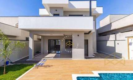 Casa com 3 dormitórios à venda, 210 m² por R$ 1.710.000,00 - Parque Brasil 500 - Paulínia/SP