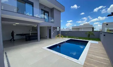 Casa com 3 dormitórios à venda, 284 m² por R$ 2.600.000,00 - Condomínio Zurich Dorf - Valinhos/SP