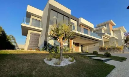 Casa com 4 dormitórios à venda, 350 m² por r$ 4.500.000,00 - condomínio querencia - valinhos/sp