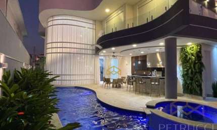 Casa com 3 dormitórios à venda, 400 m² por R$ 5.300.000,00 - Jardim Ypê - Paulínia/SP