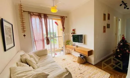Apartamento com 2 dormitórios à venda, 54 m² por R$ 370.000,00 - Vila Satúrnia - Campinas/SP