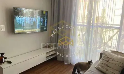 Apartamento com 2 dormitórios à venda, 55 m² por r$ 370.000,00 - jardim do lago - campinas/sp