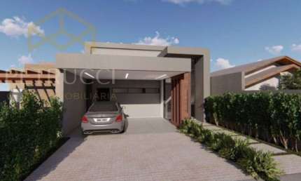 Casa com 3 dormitórios à venda, 140 m² por R$ 1.040.000,00 - Residencial Terras da Estância - Ala do Bosque - Paulínia/SP