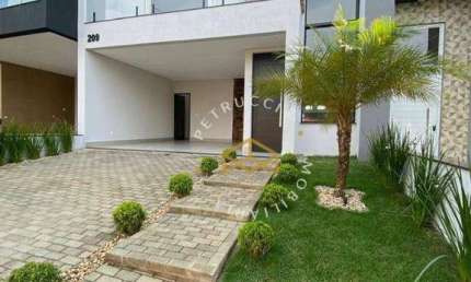 Casa com 3 dormitórios à venda, 189 m² por R$ 1.277.000,00 - Residencial Terras da Estância - Ala do Bosque - Paulínia/SP