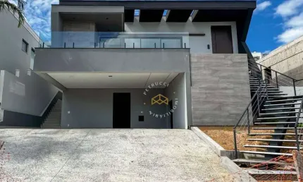 Casa com 4 dormitórios, 358 m² - venda ou aluguel - Alphaville Dom Pedro 2 - Campinas/SP