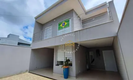 Casa com 3 dormitórios à venda, 191 m² por r$ 1.100.000,00 - jardim ibirapuera - campinas/sp