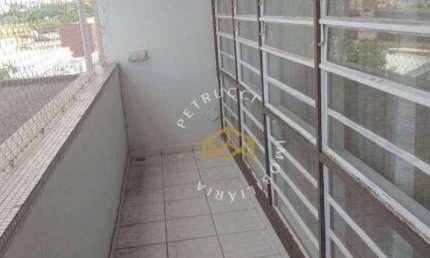 Apartamento com 2 dormitórios para alugar, 130 m² por R$ 2.469,00/mês - Centro - Valinhos/SP
