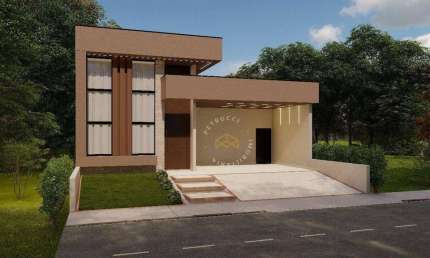 CASA COM 3 DORMITÓRIOS À VENDA, 166 M²  NO RESIDENCIAL JARDIM DE MÔNACO - HORTOLÂNDIA/SP