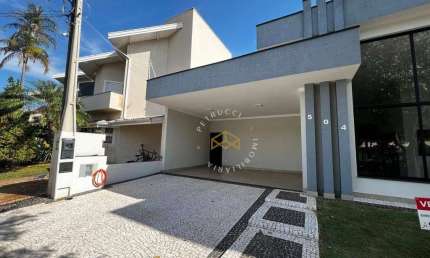 Casa com 3 dormitórios à venda, 137 m² por R$ 1.380.000,00 - Condomínio Okinawa - Paulínia/SP