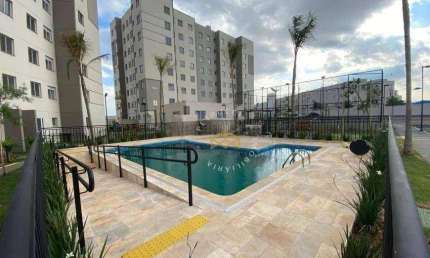 Apartamento com 2 dormitórios à venda, 45 m² - Vila Monte Alegre - Paulínia/SP