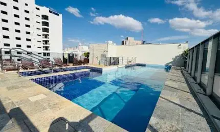 Apartamento com 1 dormitório para alugar, 40 m² - Cambuí - Campinas/SP