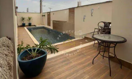 Casa com 3 dormitórios à venda, 250 m² - jardim beto spana - cosmópolis/sp