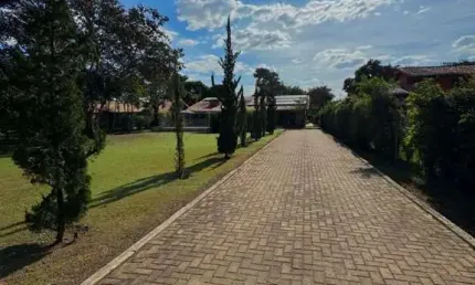 Chácara com 4 dormitórios à venda, 1922 m² - loteamento chácaras vale das garças - campinas/sp