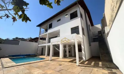 Casa com 4 dormitórios à venda, 512 m² por r$ 1.850.000,00 - jardim atibaia (sousas) - campinas/sp