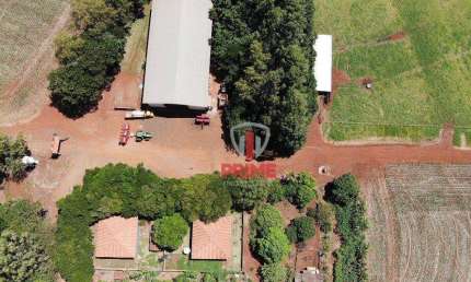 Fazenda à venda em Santa Zélia no Paraná. Com  254 alqueires sendo 180 de plantio, 10 alqueires de eulcalipto, Sede, barracão, 2600 sacas o alqueires.