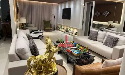 Apartamento à venda no Edifício Casa Batlló na Gleba Fazenda Palhano em Londrina. Com 3 suítes, com closet, completo em armários e ar condicionado, sa