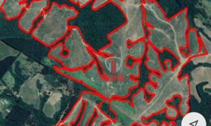 Fazenda à venda em Ortigueira no Paraná. Com 130 alqueires, sendo 80 alqueires de plantio, vários quadros interligados.   Entrada + 4 pagamentos.