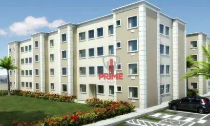 Apartamento à venda no Spázio Le Parc no Jardim Jockey Club em Londrina. Próximo à PUC.  Sala com 2 ambientes, 2 quartos, cozinha, área de seviço e ga