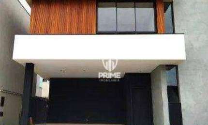 Casa à venda no Condomínio Tauá Tangará em londrina. Com 3 quartos, sendo 3 suítes, 4 banheiros, sala com pé direito alto, excelente acabamento, compl