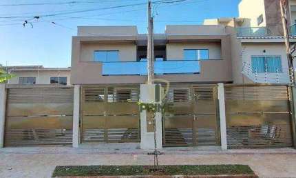 Casa à venda no Bairro Pacaembú em Londrina.   - Sobrado Imóvel novo. Área construída 117,10m² e terreno com 137,5m².