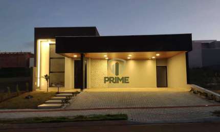Casa à venda no Condomínio Residencial Bellevie, em Cambé. Com  3 suítes, vaga para 6 carros. Nunca habitada, ótima área de lazer.