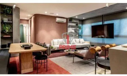 Apartamento à venda no Edifício Arch Palhano, na Gleba Palhano em Londrina.   - Possui duas suítes, completo de armários,