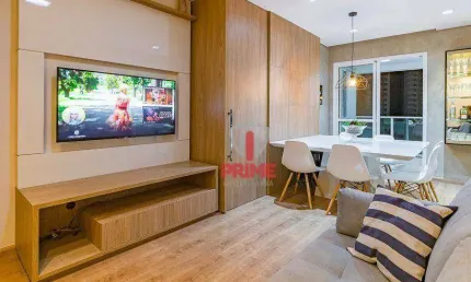 Apartamento à Venda no Edifício NYC Palhano na Gleba Palhano em Londrina.   - Completo em armários