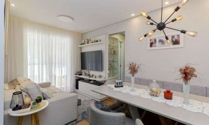 Apartamento com 2 quartos à venda na Rua Ângelo Zanetti, 795, Itaqui, Campo Largo, 47 m2 por R$ 235.000