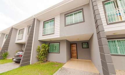 Casa em condomínio fechado com 3 quartos à venda na Rua Rolando Salin Zappa Mansur, 57, Cachoeira, Curitiba, 107 m2 por R$ 445.000
