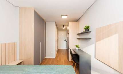 Kitnet / Stúdio para alugar na Rua Doutor Pedrosa, 313, Batel, Curitiba, 17 m2 por R$ 2.585