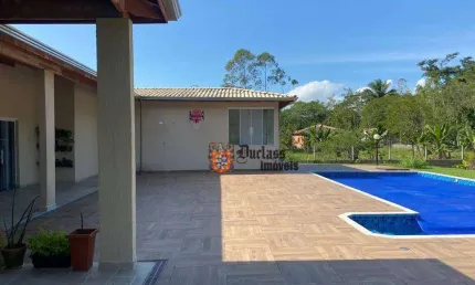 Chácara com 4 dormitórios à venda, 2400 m² por R$ 1.240.000,00 - Parque Serra Mar - Peruíbe/SP