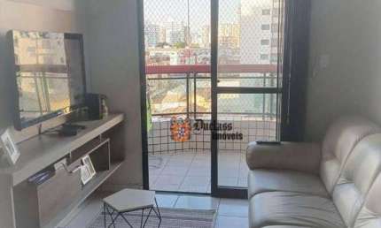 Apartamento com 1 dormitório à venda, 55 m² por R$ 350.000,00 - Tupi - Praia Grande/SP